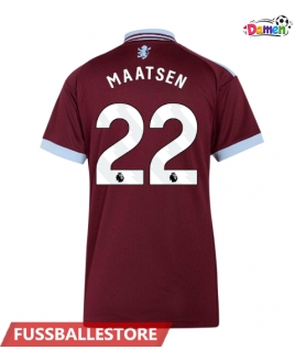 Günstige Aston Villa Ian Maatsen #22 Heimtrikot Damen 2026-27 Kurzarm